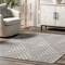Nuloom Lessie High-Low Geometric Indoor/Outdoor  Area Rug 5ft x 8ft ECLS01A-508 - alternate 4